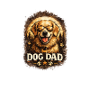Dog father with sunglasses