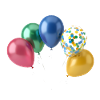 Bunte Luftballons