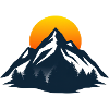 Sunset Mountain Silhouette