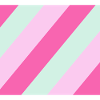Pastel Diagonal Stripe Cascade