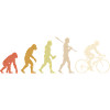 Zyklisches Fahrrad-Evolution-Geschenk