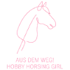Hobby Horsing Girl Pferd