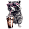 Raccoon Iced Coffee