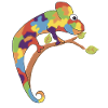 Neurodivergent chameleon