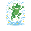 Professional Pond Hopper Frog