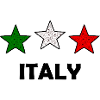 Tri-Farb Sterne Italien