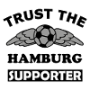 Flügel Fußball Emblem Hamburg