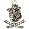 Skeleton, Raccoon, Halloween