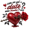 Rose Heart Date Broken