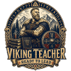 Professeur viking prêt à diriger