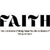 Faith Flame Typography