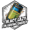 Not Lazy, Saving Energy Battery
