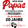 Papas Unterhaltungsprogramm Strampler Säugling