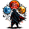 Element Knight in the Star Circle