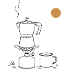 Coffee in nature