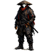 Plague Doctor Ninja Noir