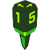 Golf Tee Abschlag Logo