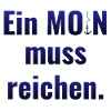 Ein MOIN muss reichen