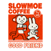Slowmoe Coffee Friends Cartoon
