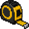 Tape measure pixels