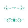 ROOFER Logo with Teal Ornament