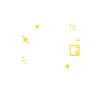 Électricien danse squelette éclair