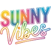 Sunny Vibes Neon Retro
