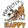 Jack Russell Perfectly Happy Dog Design