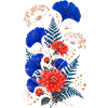 Coral Ginkgo Bouquet