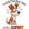 Jack Russell Overthinking Expert Dog Design