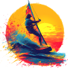 Oldschool Windsurfing