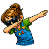 Dabbing Kindergarten Teacher