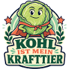 Kohl ist mein Krafttier – Gartenhumor