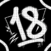 18 Graffiti Halftone Digits