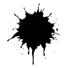 Ink splatter