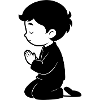 Little Boy Praying