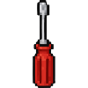 Pixel Screwdriver Red