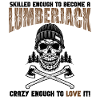 Lumberjack Skull Axes