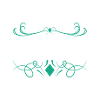 Ornamented politician lettering