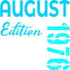August 1976 - 50th birthday