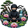 Ninja Meditation at Lake Lotus