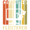 Computer Whisperer Cat Motif