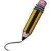 Friendly Kawaii Pencil
