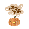 Autumn Pumpkin Flair