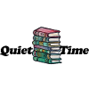 Vibrant Bookstack Portrait
