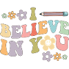 Believe In You Retro Florals