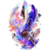 Opal crystal monolith