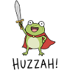 Frog Huzzah!