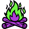 Neon Campfire Festival Logo