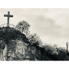 Stone Hill with Cross
